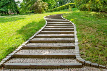 stairs in the park