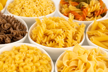 Various kind of pasta