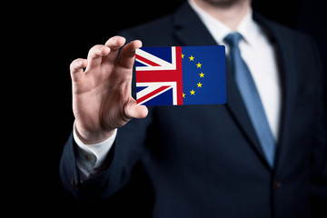 Brexit Konzept - Großbritannien  verlässt die Europäische Union