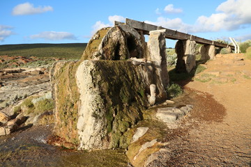 The Cape Leeuwin Water Wheel in Western Australia