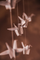 origami crane decoration