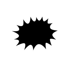 explosion pop art style icon vector illustration design
