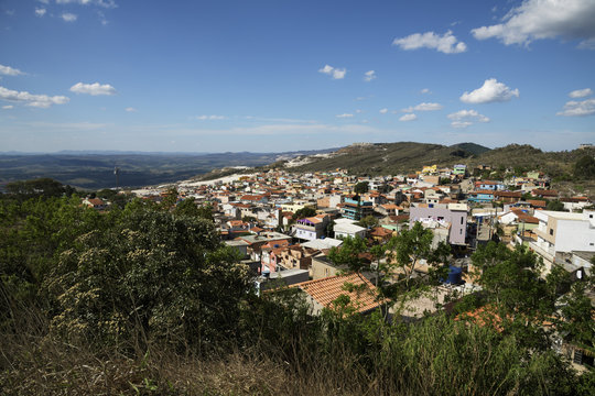 Partial view of Sao Thome das Letras, Brazil