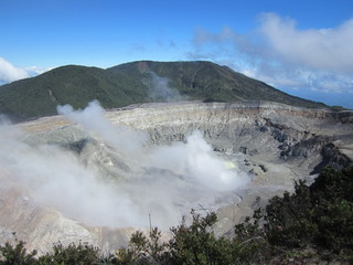 Vulkan Poas Costa Rica