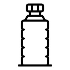 Sport drink bottle icon. Outline sport drink bottle vector icon for web design isolated on white background