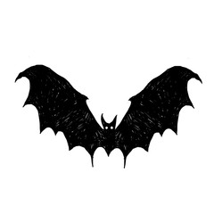 Bats silhouette