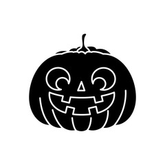halloween pumpkin traditional isolated icon vector illustration design