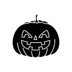 halloween pumpkin traditional isolated icon vector illustration design