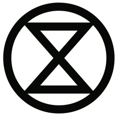 Extinction Rebellion Logo Vector
