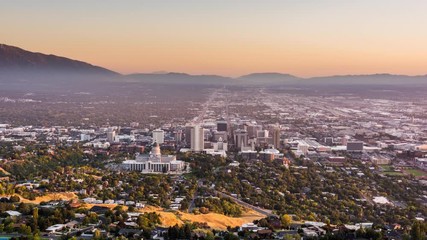 Salt Lake City, Utah, USA Downtown