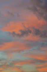 Naklejka na ściany i meble sunset sky background