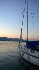 Sailing Boat in Chios