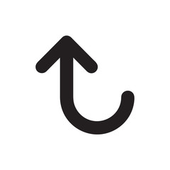 Arrow icon vector isolated on background. Trendy sweet symbol. Pixel perfect. illustration EPS 10. - Vector