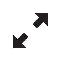 Arrow icon vector isolated on background. Trendy sweet symbol. Pixel perfect. illustration EPS 10. - Vector