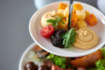 frühstücksetagere Etagere Früchstück
