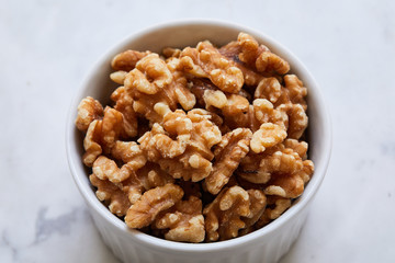 walnut pieces in bowl
