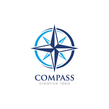Creative Compass Logo Design Template
