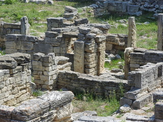 The ruins of an ancient city