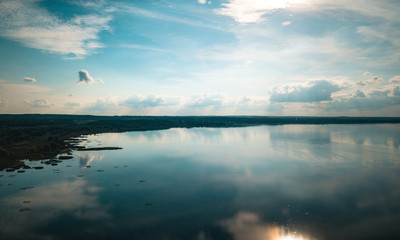Naklejka premium Pereslavl Zalessky. Złoty pierścień Rosji. Jezioro Pleshcheyevo.