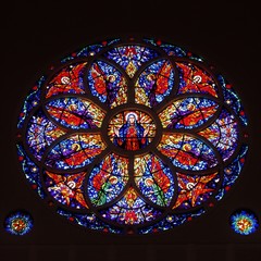 stained glass in church