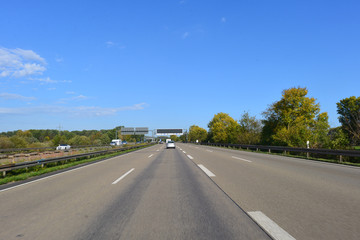 A 66 und A45 am Langenselbolder Dreieck