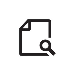 Document icon vector isolated on background. Trendy sweet symbol. Pixel perfect. illustration EPS 10. - Vector