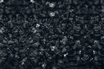 Dark coal texture, coal mining, fossil fuels, environmental pollution.