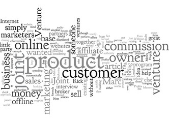 A Unique Joint Venture Twist Make Huge Profits Even If You Have No Money No Products and No List