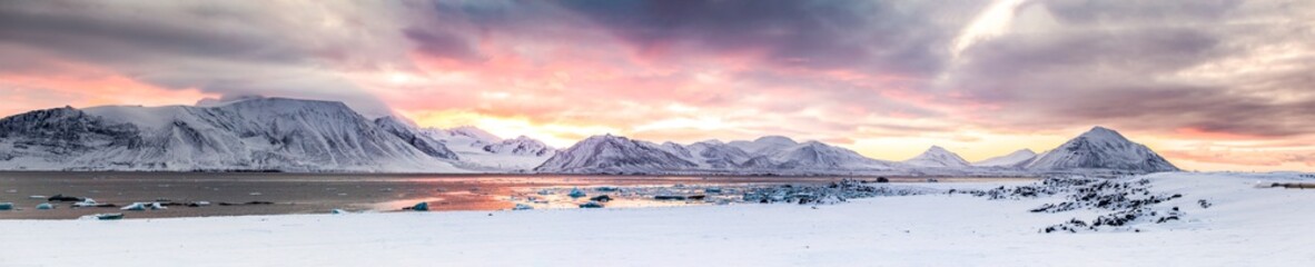 Fototapeta Północne krajobrazy, południowy Spitsbergen obraz