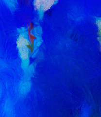 Abstract design pattern in happy bright colors, warm volume brush strokes on canvas, template backdrop for print flyers, banners, advertising production, invitations and cards, web graphic background