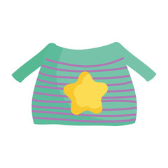 warm ugly sweater with star and stripes