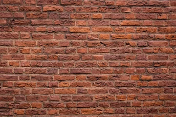 Crédence de cuisine en verre imprimé Mur de briques texture of red brick wall background