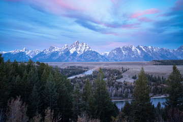 Snake River Overlook Wyoming