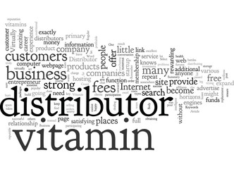 Be A Vitamin Distributor