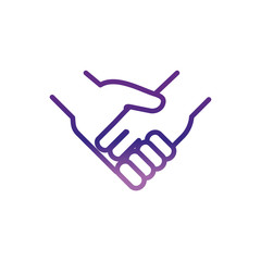 handshake cooperation charity help donation