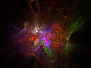 Imaginatory fractal background Image