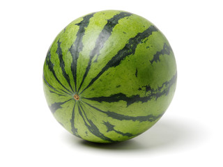 watermelon on white background 