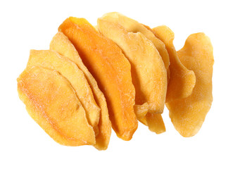 Mango. dry mango on the background