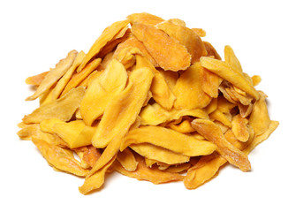 Mango. dry mango on the background