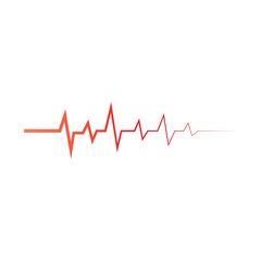 Sound wave logo template vector icon i