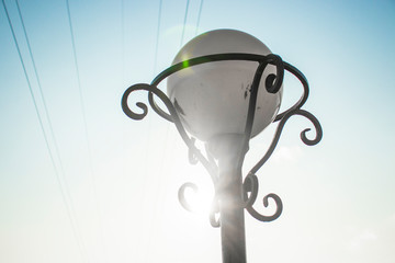 old street lamp 