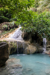 Naklejka premium Erawan falls