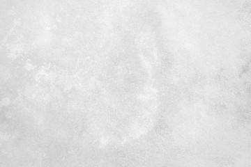 Obraz premium Concrete wall white color for background. Old grunge textures with scratches and cracks. White painted cement wall texture.