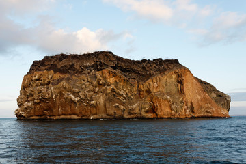 Fototapeta na wymiar Rocky islet on Galapagos National Park, Ecuador