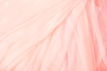 Soft pink coral beige Voile background