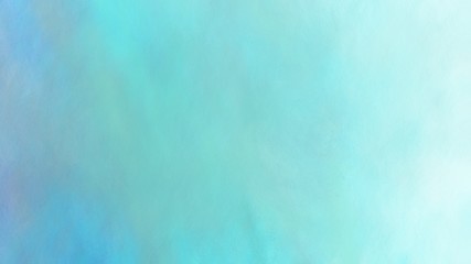 abstract vintage paint background texture with sky blue, light cyan and pale turquoise