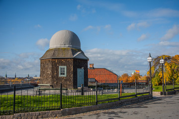 1800s old observatory in Stockholm.