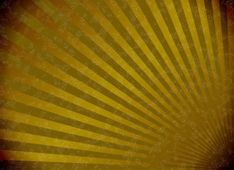 背景：集中線 シンプル 金 ゴールド グラデーション