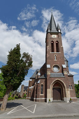 Fototapeta na wymiar katholische Pfarrkirche, Dürboslar