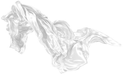 Multicolored neon lamps in a dark tunnel. Reflections on the walls.